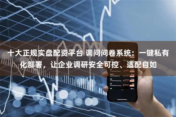 十大正规实盘配资平台 调问问卷系统：一键私有化部署，让企业调研安全可控、适配自如